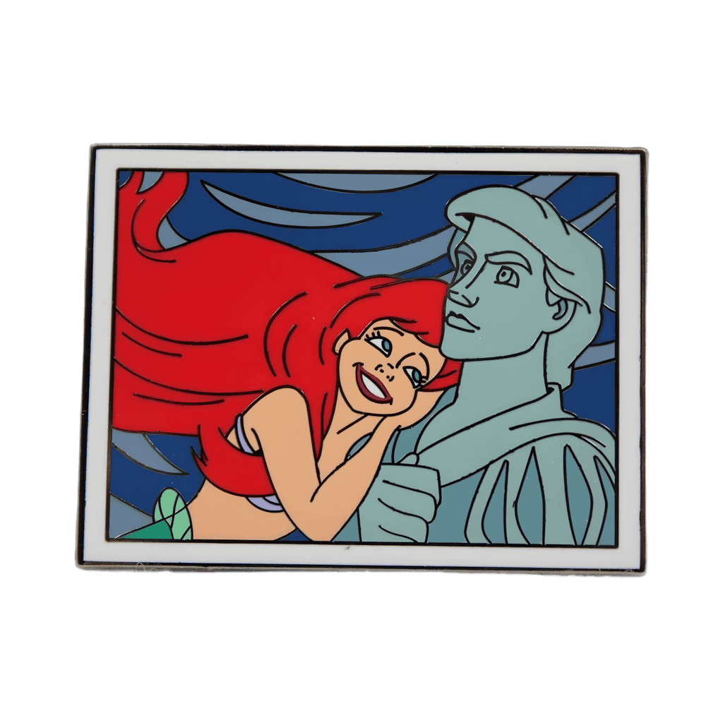 Ariel and Eric Statue Disney pin