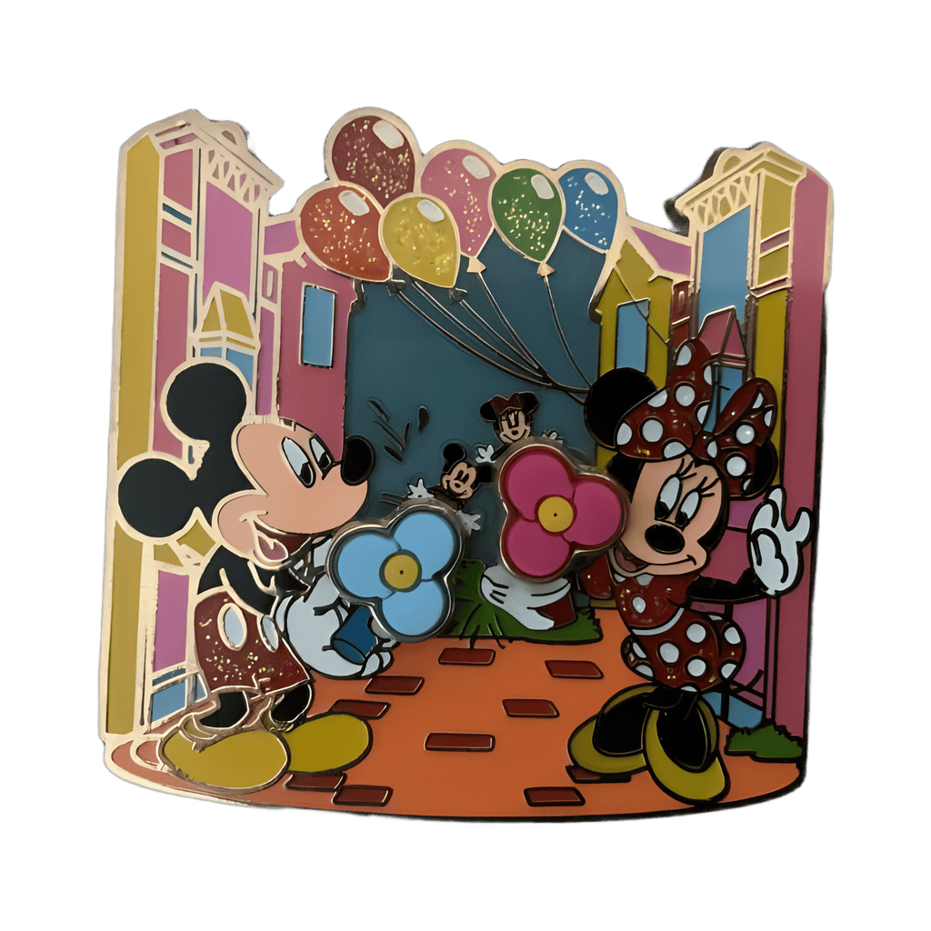 Mickey and Minnie Disney pin