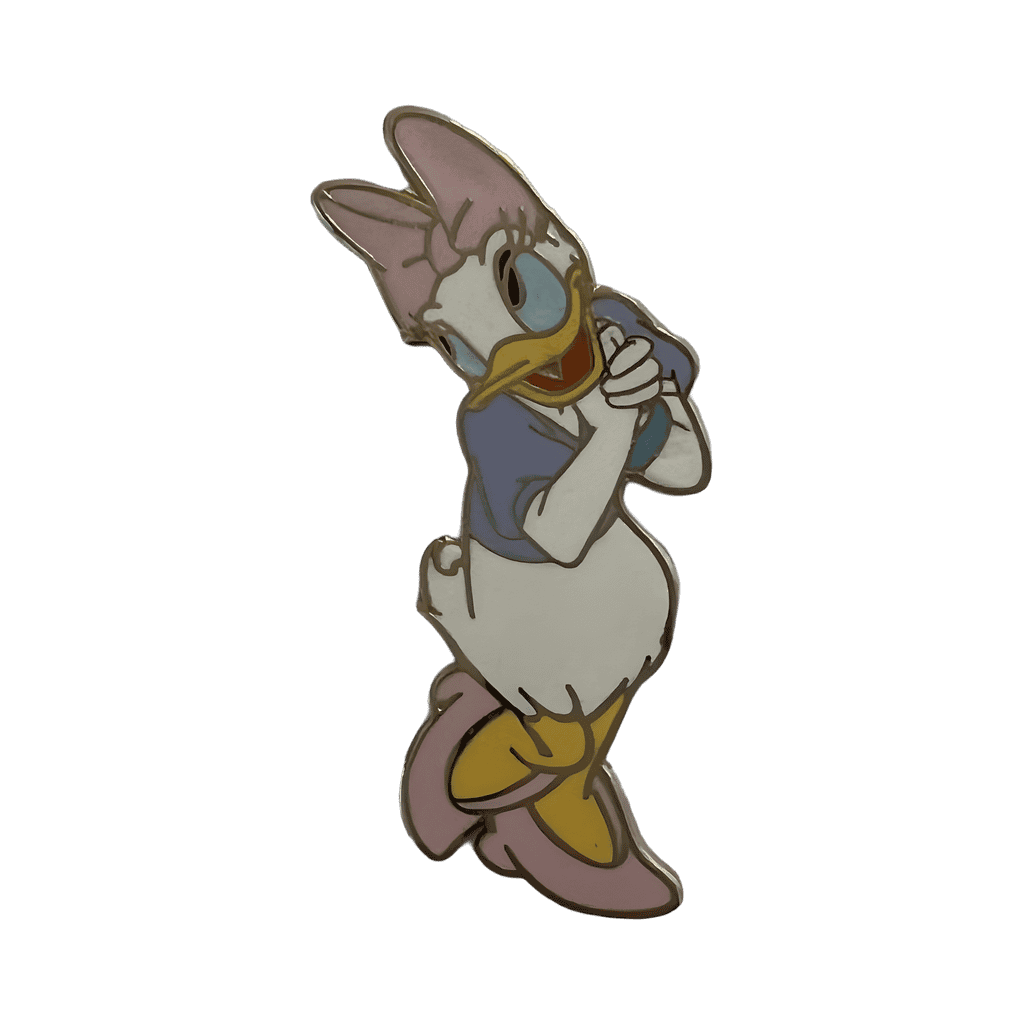 Daisy Duck Posing with Hands Clasped Disney pin