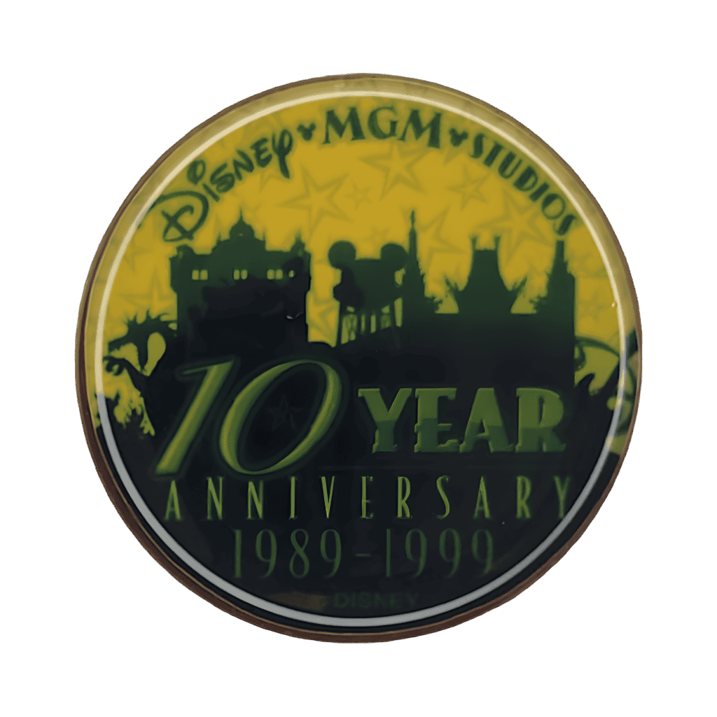 10 Year Anniversary Disney pin