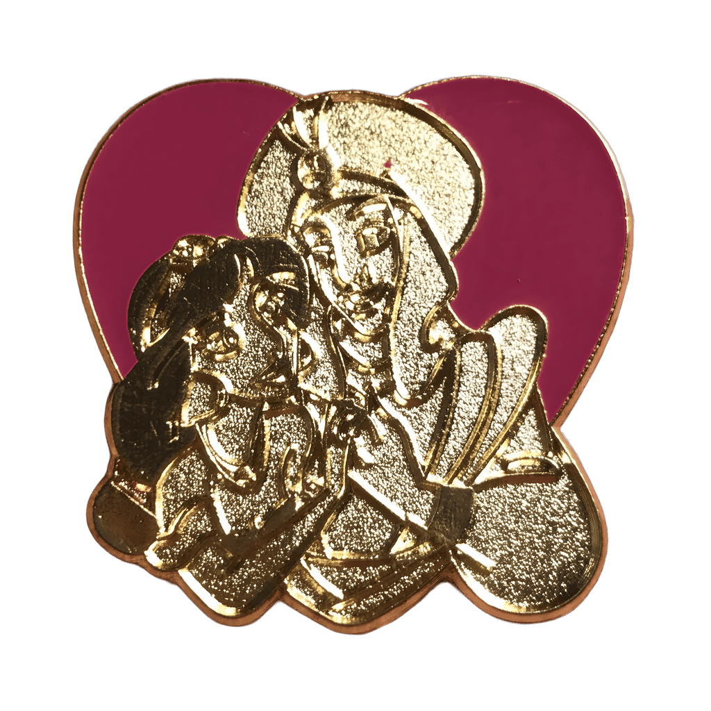 Aladdin and Jasmine Heart Disney pin
