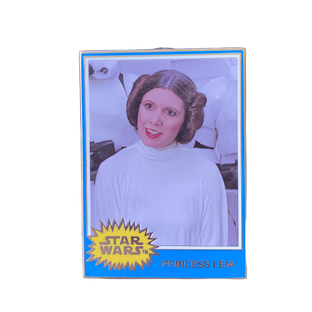 Retro Card - Princess Leia Disney pin