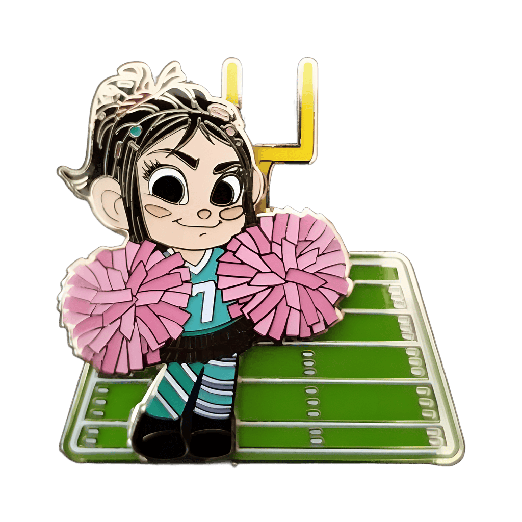 Vanellope as Cheerleader Disney pin