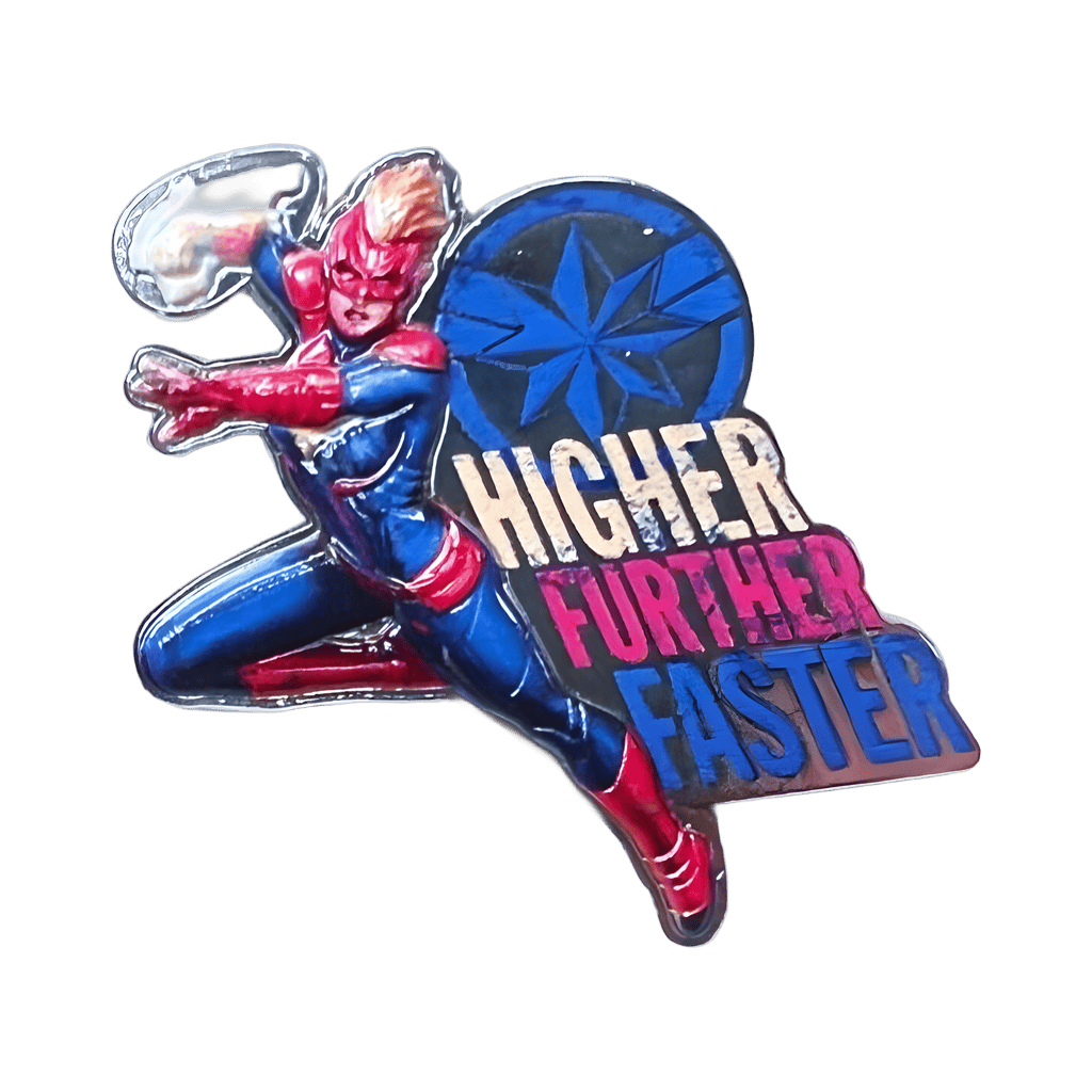Higher Further Faster Disney pin