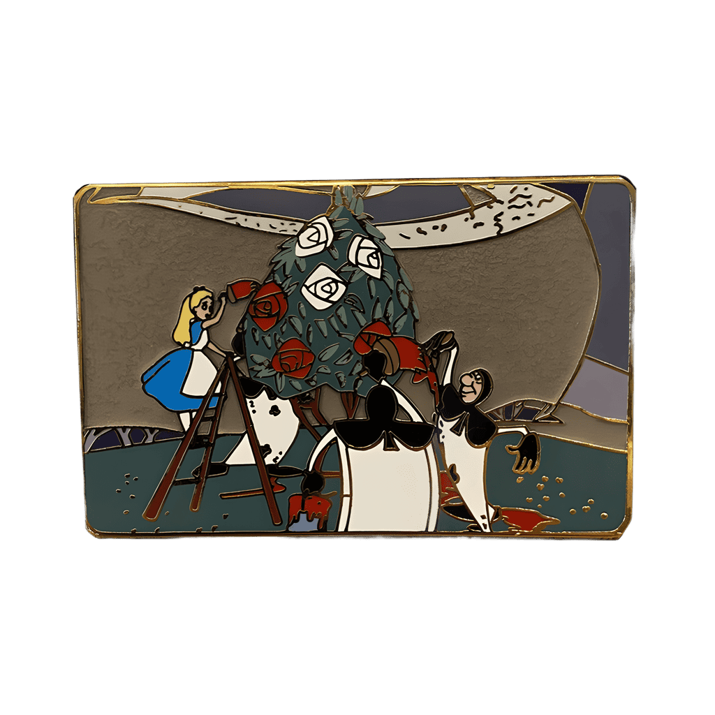 Painting the Roses Red Disney pin