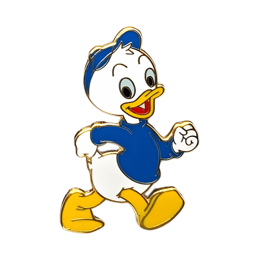 Dewey Walking Disney pin