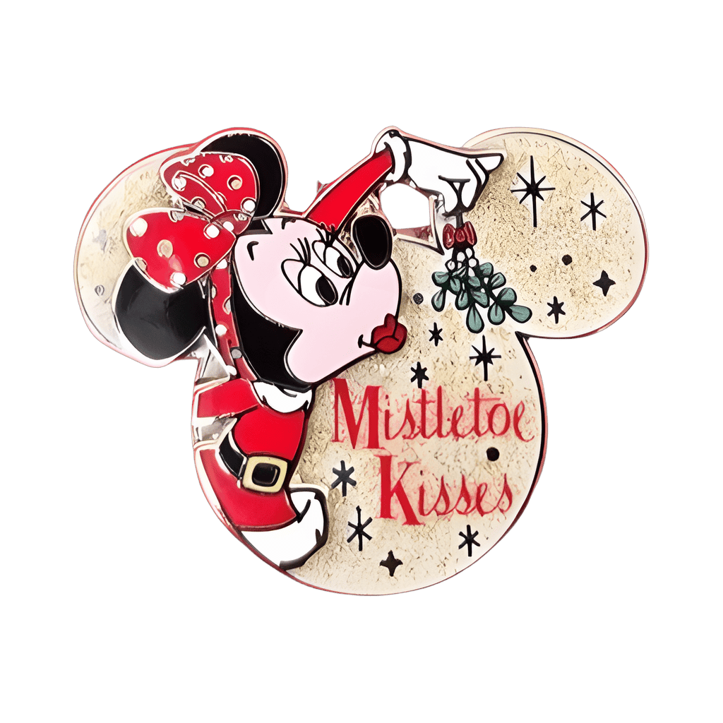 Minnie Mistletoe Kisses Disney pin