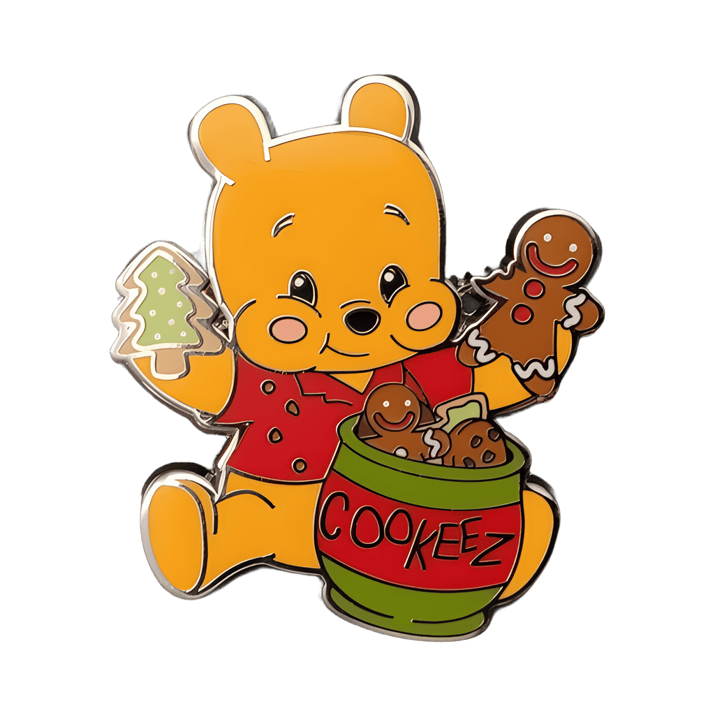 Winnie The Pooh with Cookie Jar Disney pin