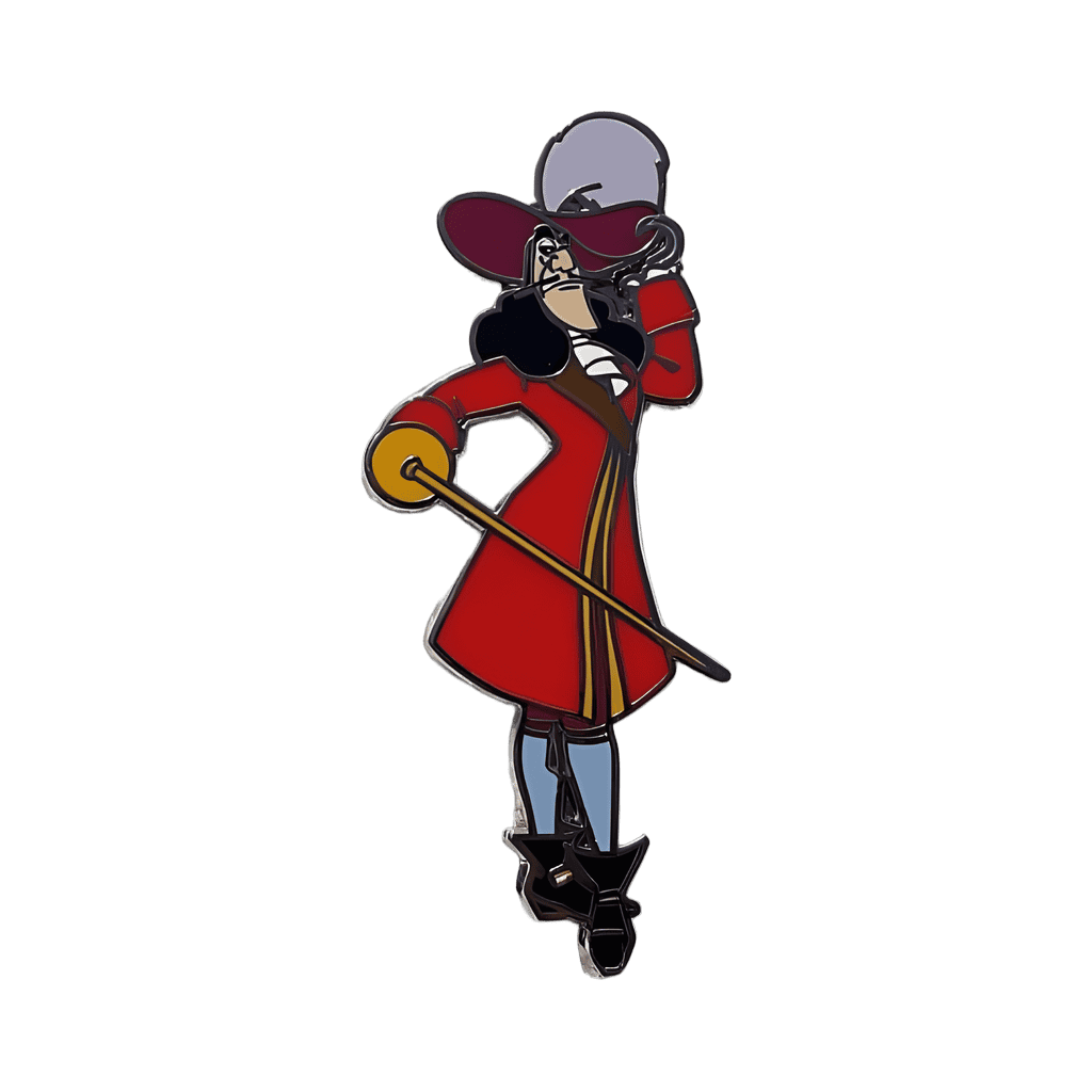 Captain Hook Disney pin