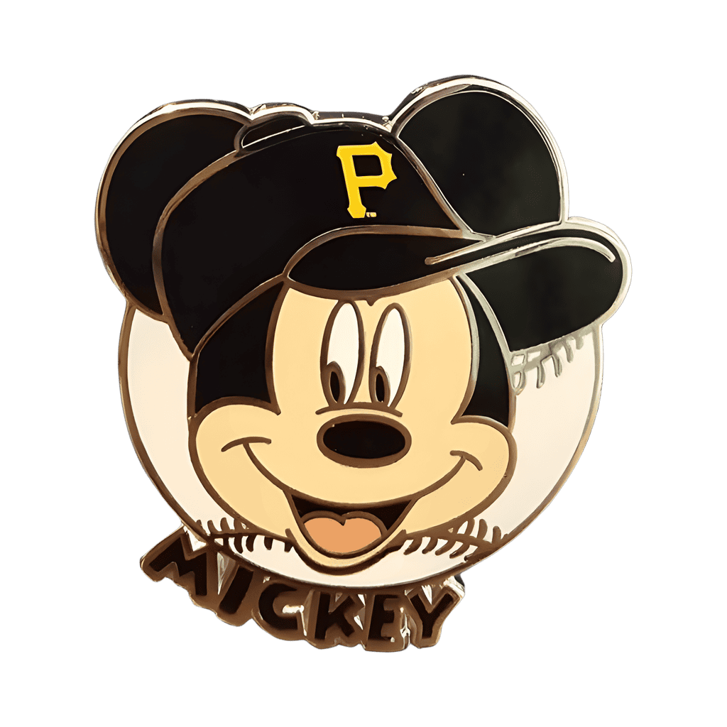 MLB Mickey Pittsburgh Pirates Mickey Head Disney pin