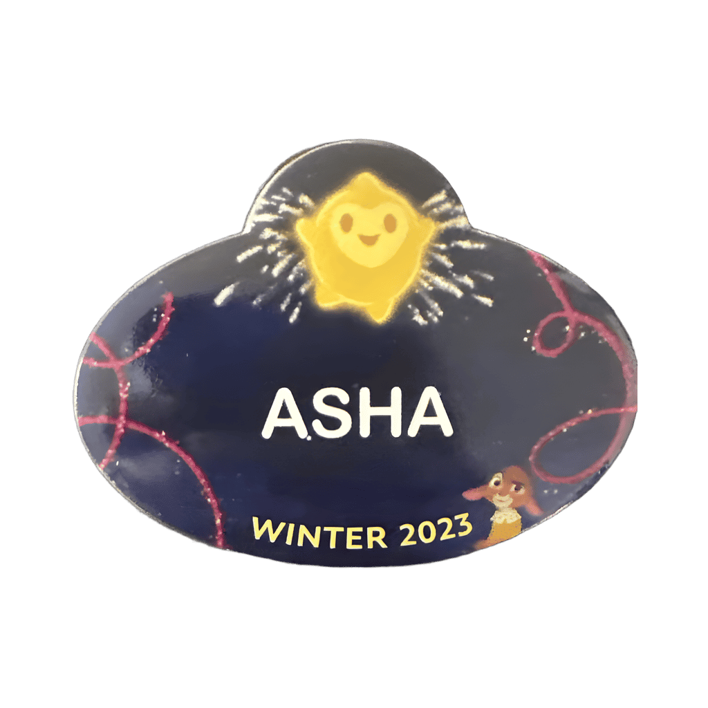 Asha Disney pin