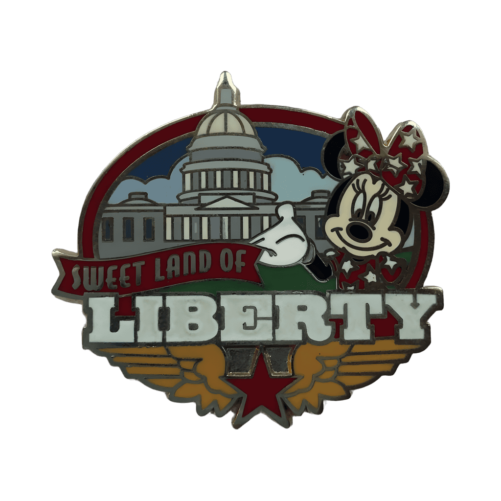 Sweet Land of Liberty - Minnie Mouse Disney pin