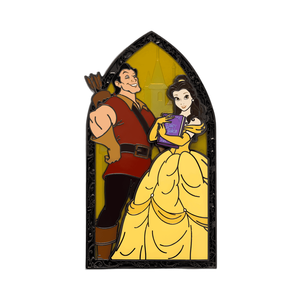 Belle & Gaston Disney pin