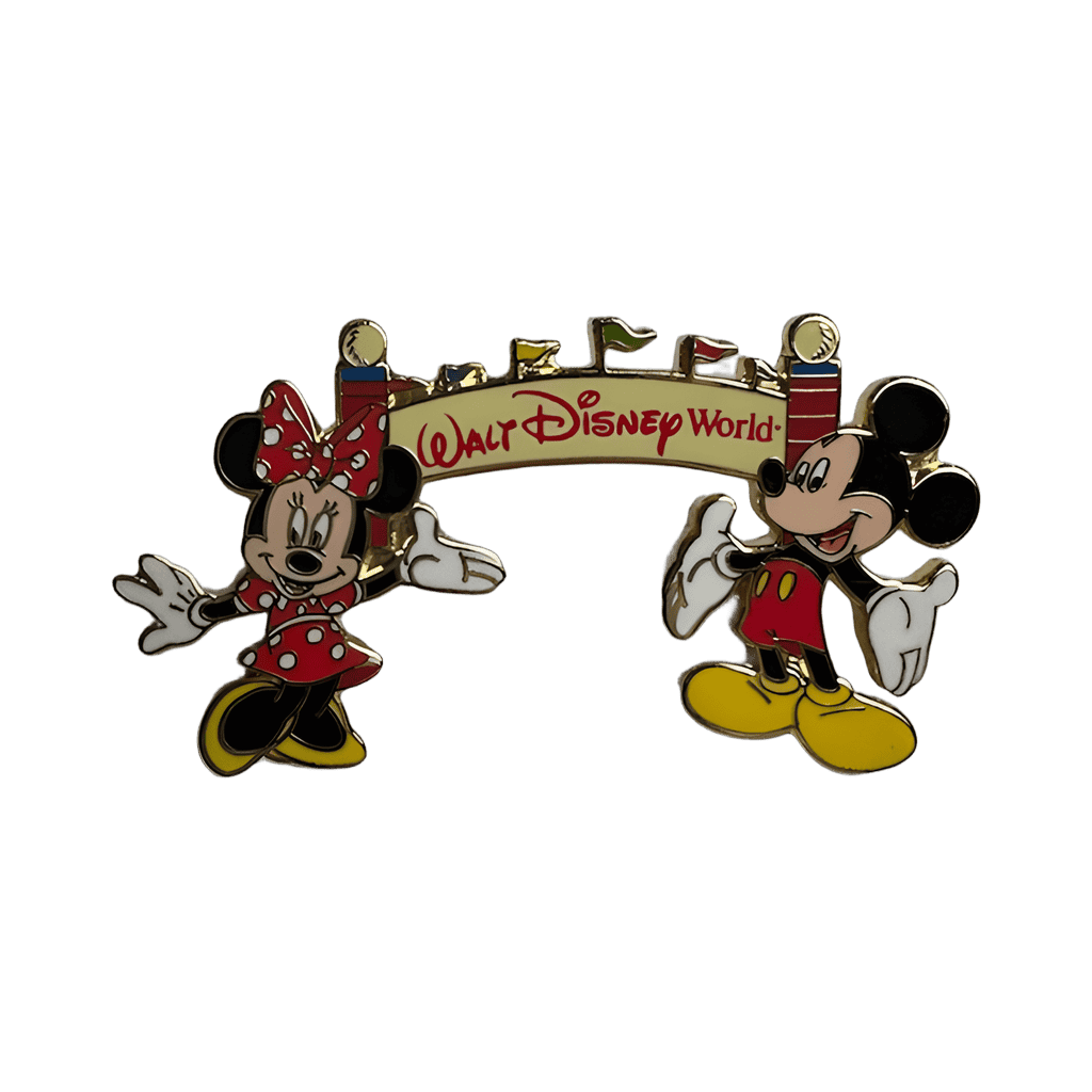 Mickey and Minnie Disney pin