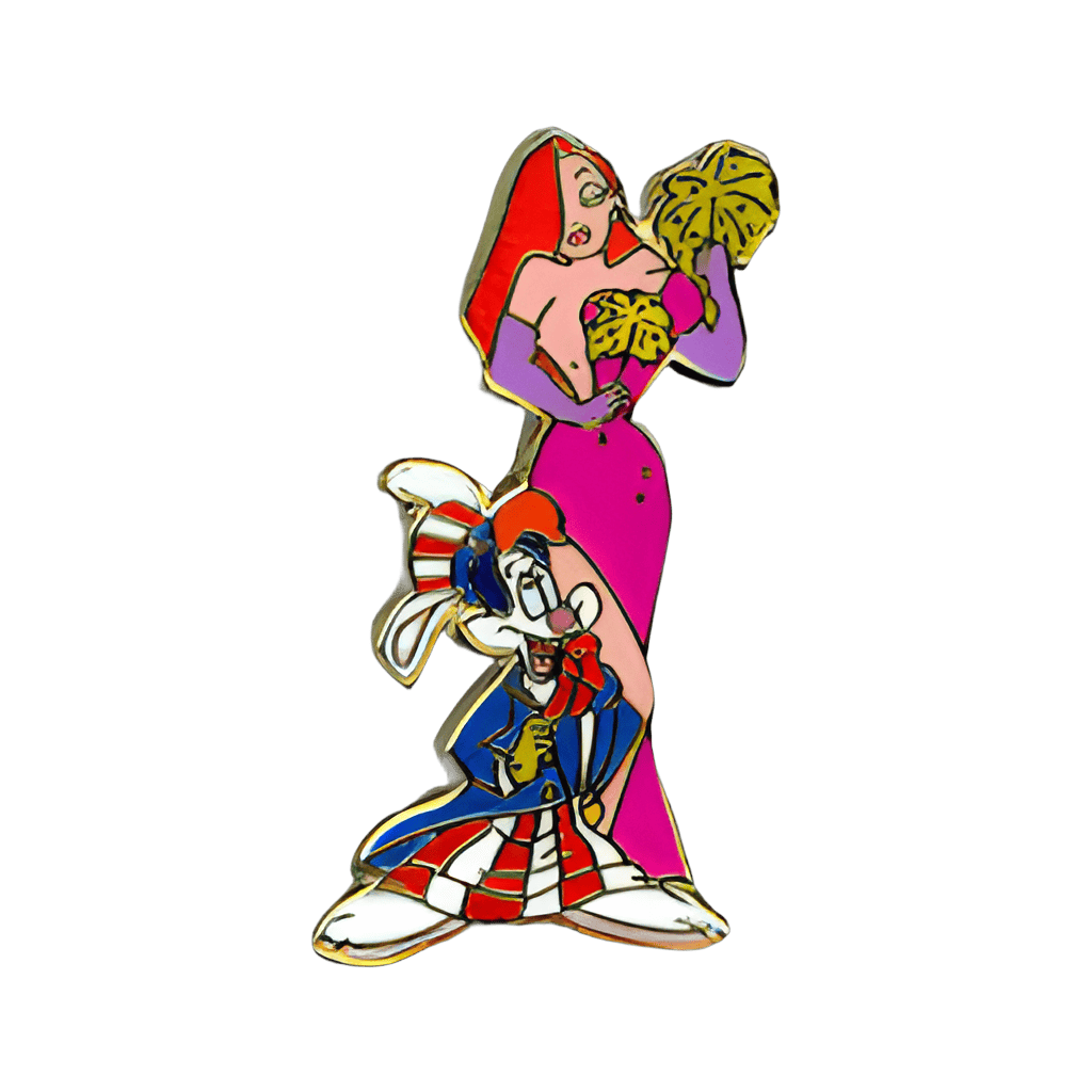 Roger and Jessica Rabbit Disney pin