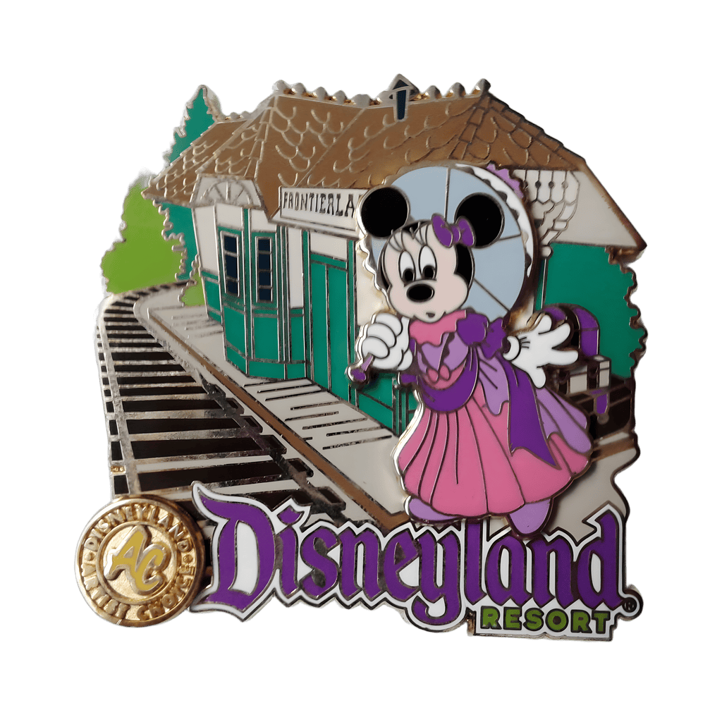 Minnie at Frontierland/New Orleans Square Station - Disneyland Railroad Disney pin