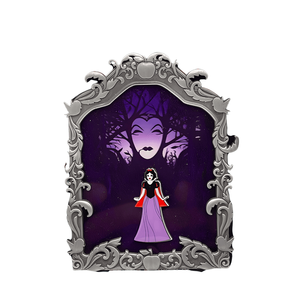 Snow White and The Evil Queen (Silver) Disney pin