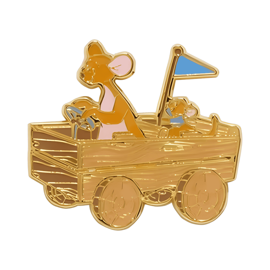 Kanga and Roo Car Disney pin