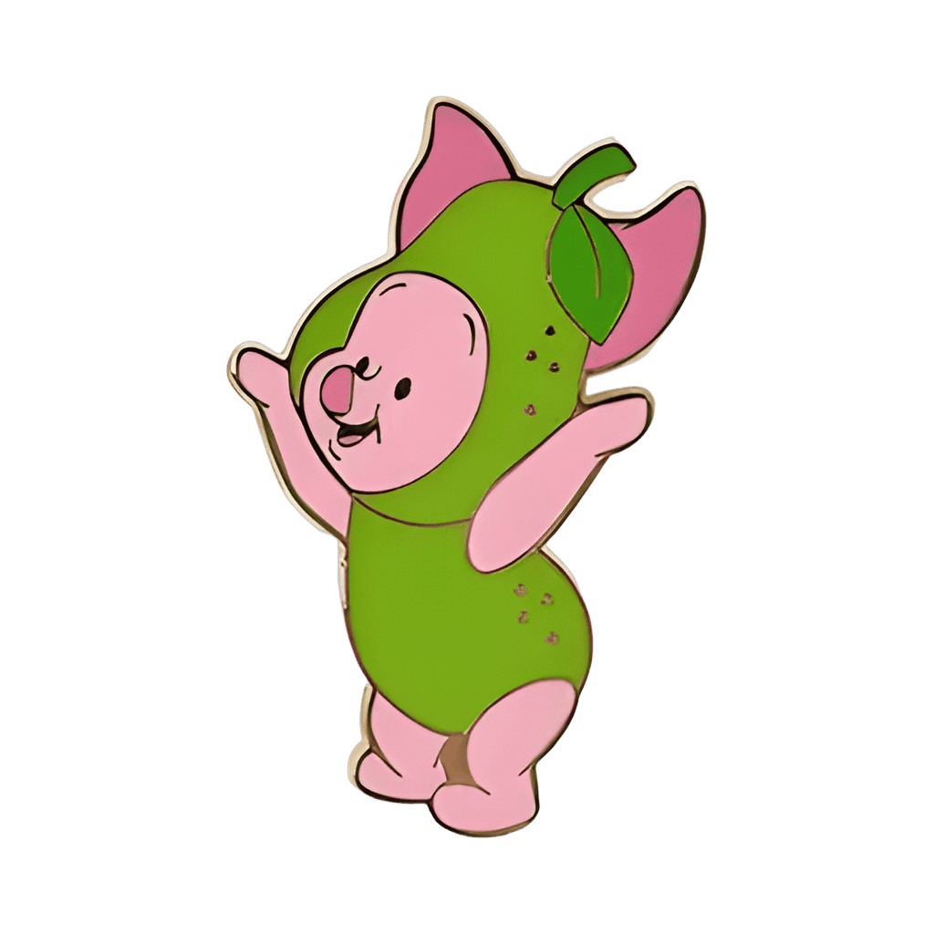 Piglet - Pear Disney pin