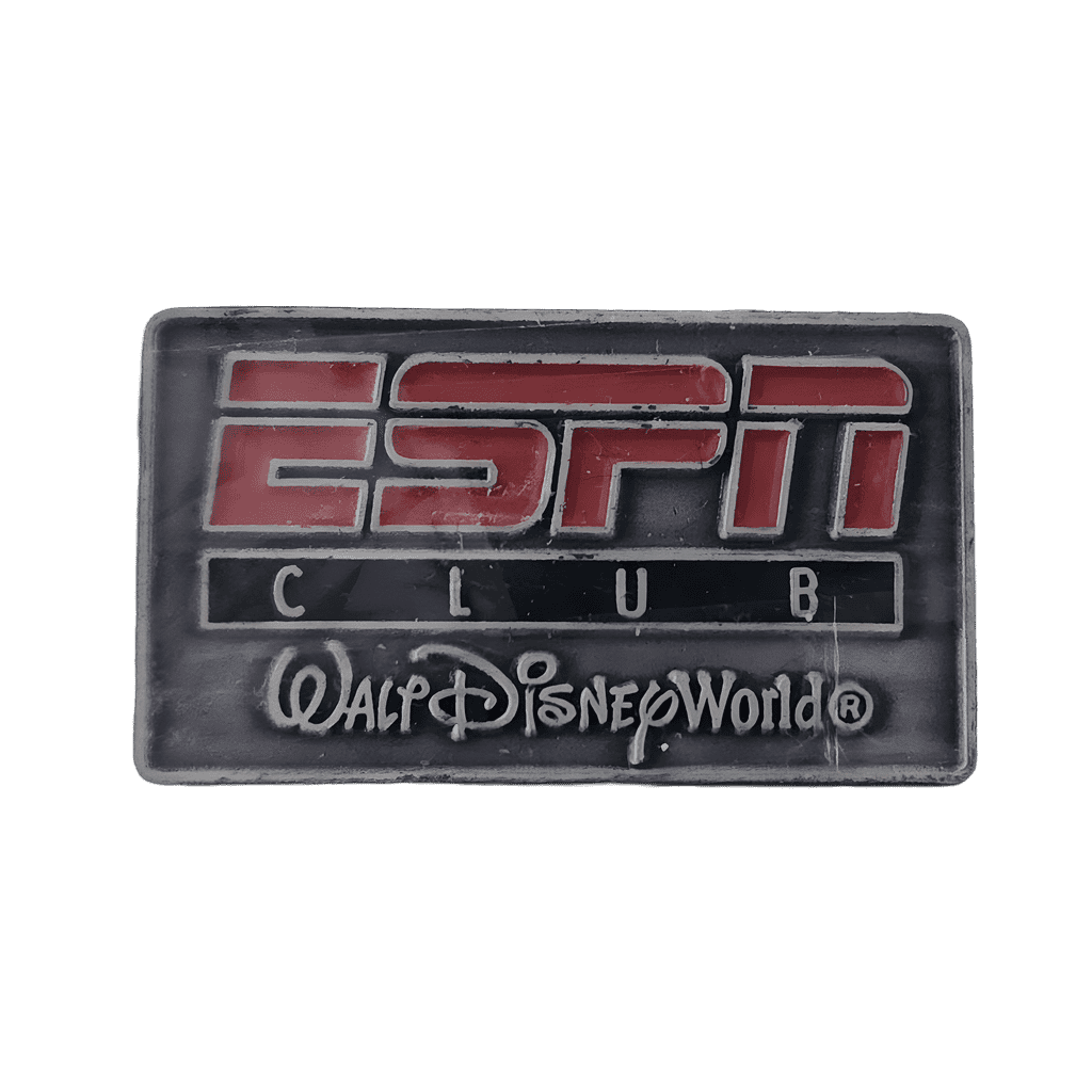 Rectangular Die Cut Walt Disney World Logo Disney pin