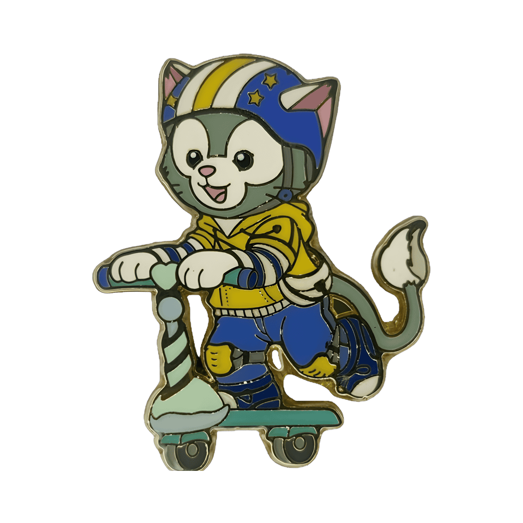Booster Set - Gelatoni Riding Scooter Disney pin