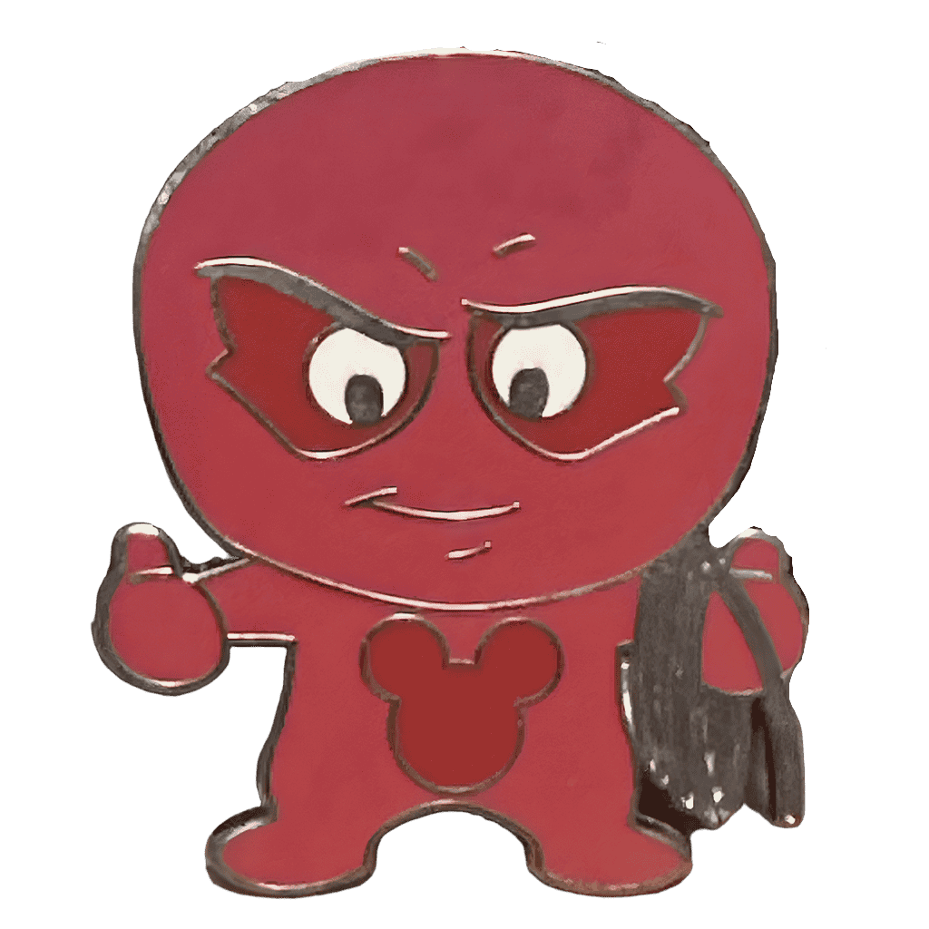 Red Ninja Disney pin