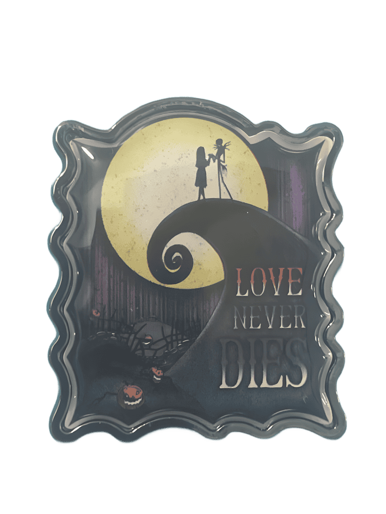 Love never dies Jack & Sally Disney pin