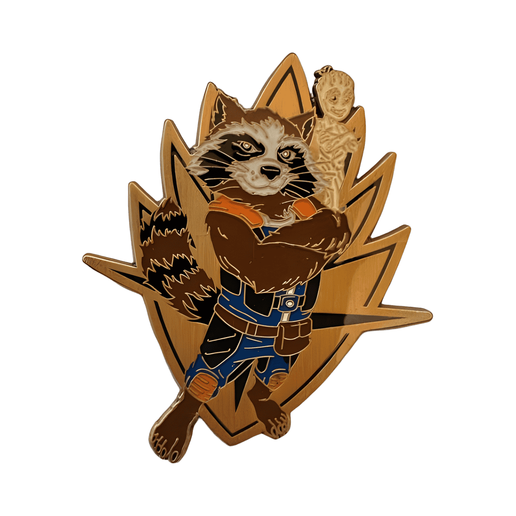Rocket & Groot Disney pin