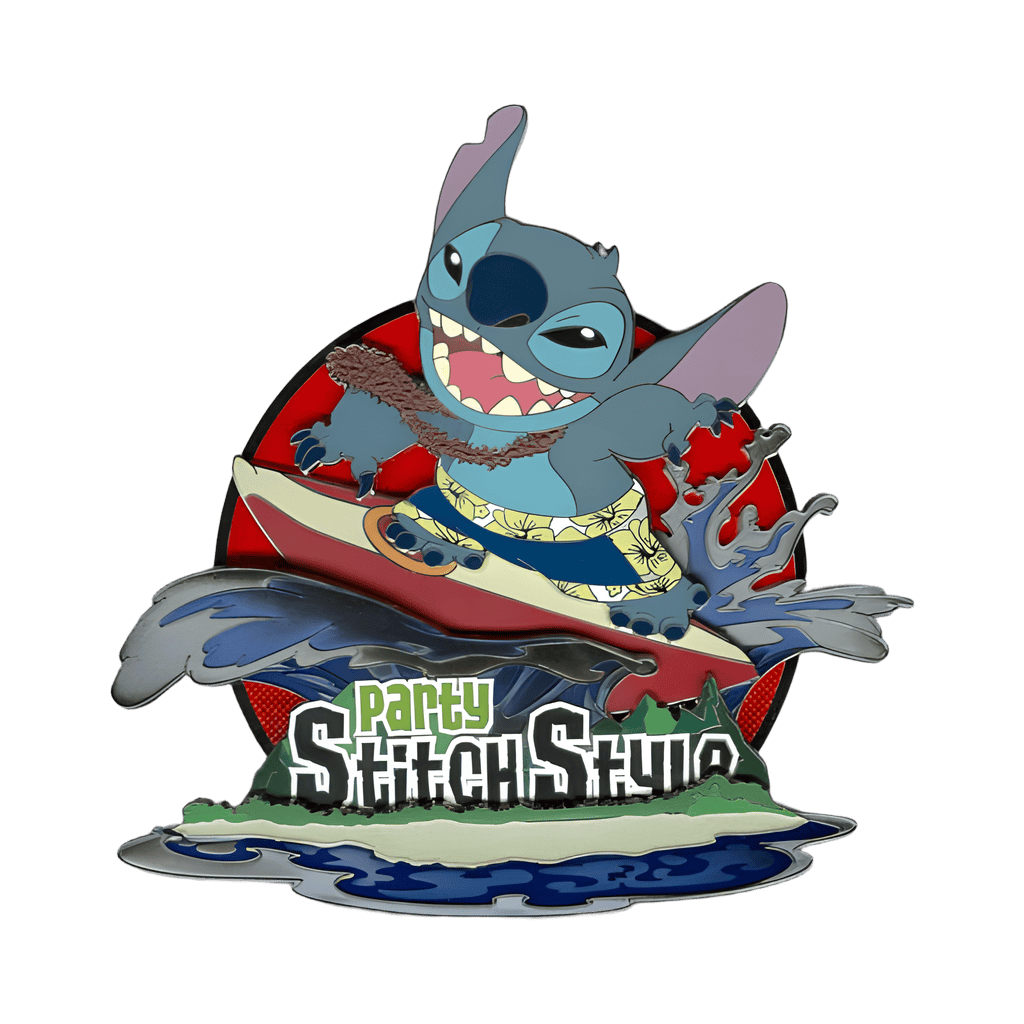 Party Stitch Style Super Jumbo Disney pin