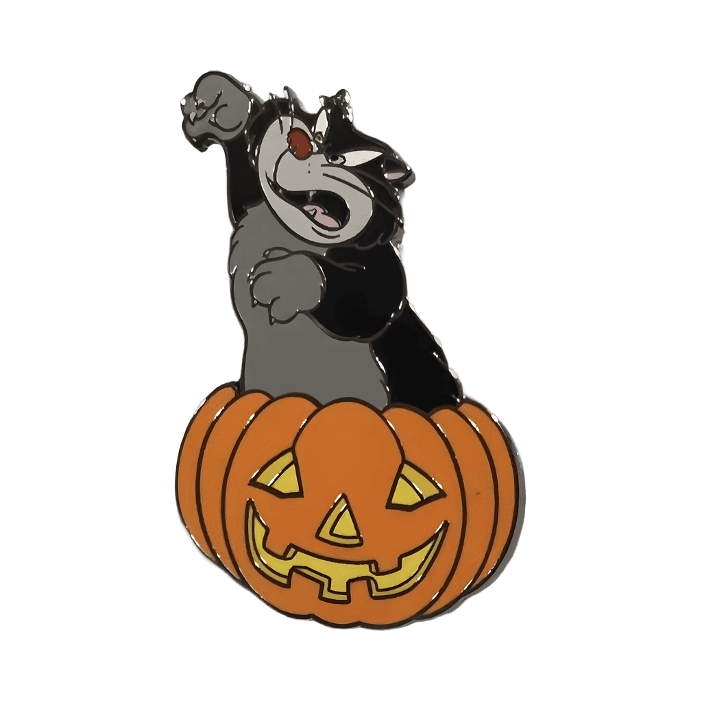 Disney Cats in Pumpkins (Citrouille) - Lucifer Disney pin