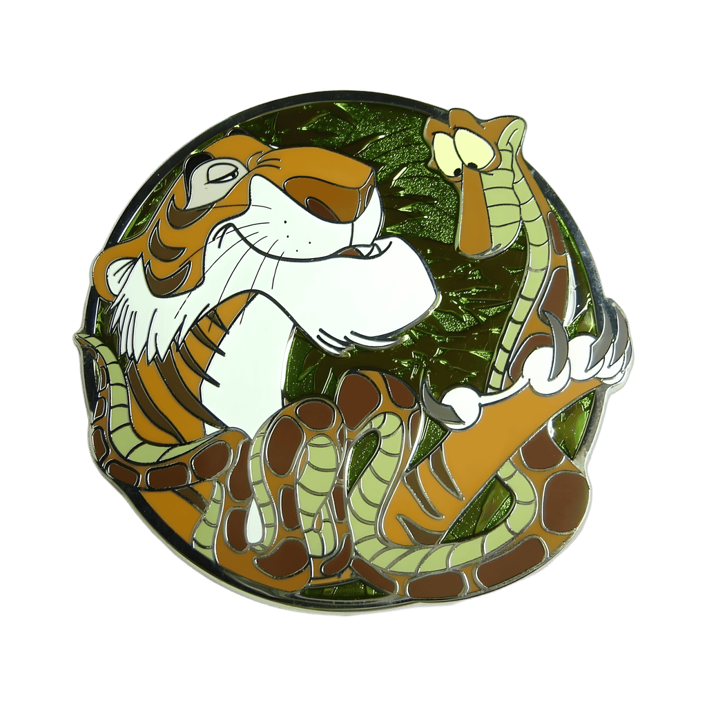 Shere Khan & Kaa Disney pin