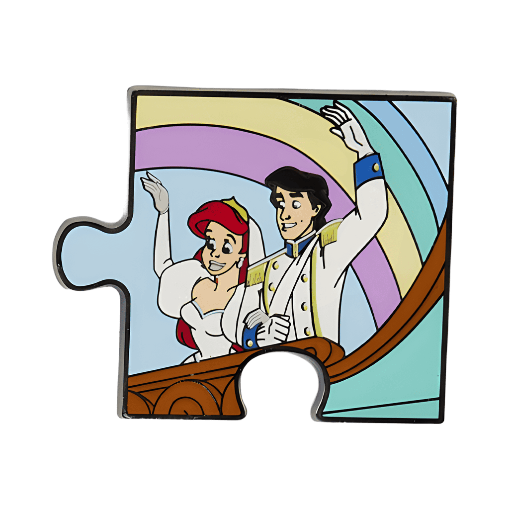 Ariel and Prince Eric Disney pin