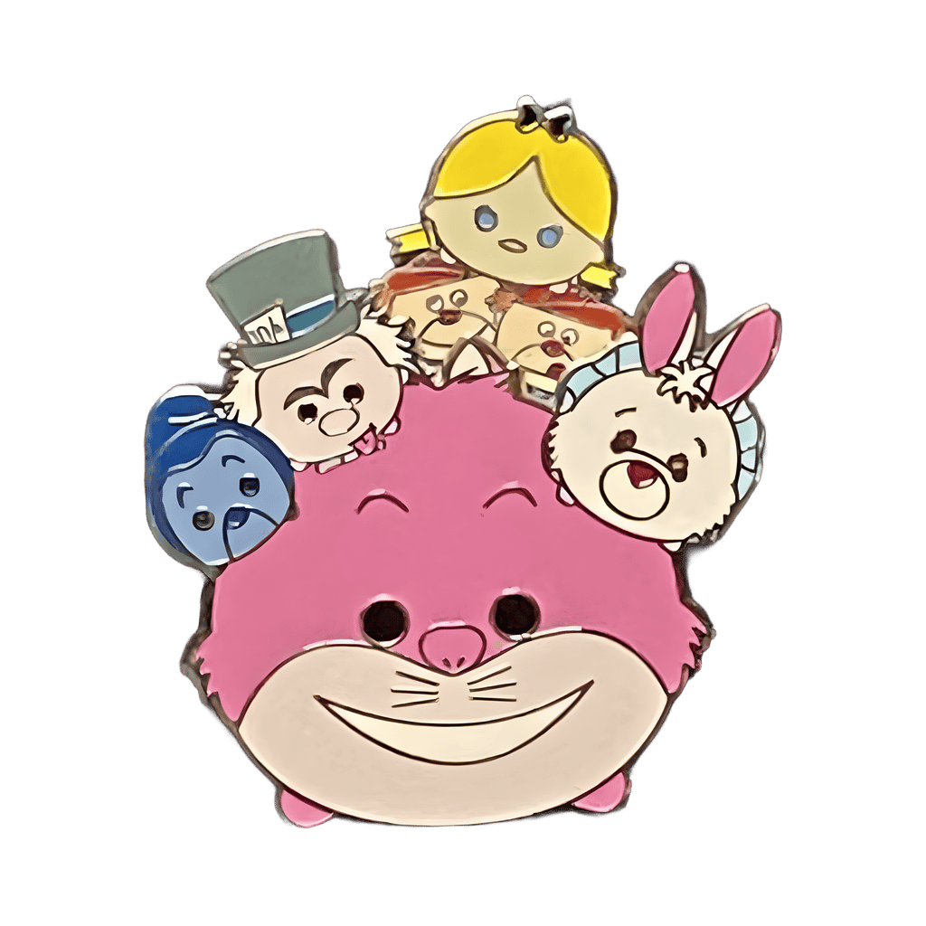 Alice in Wonderland Friends Tsum Tsum Slider Disney pin