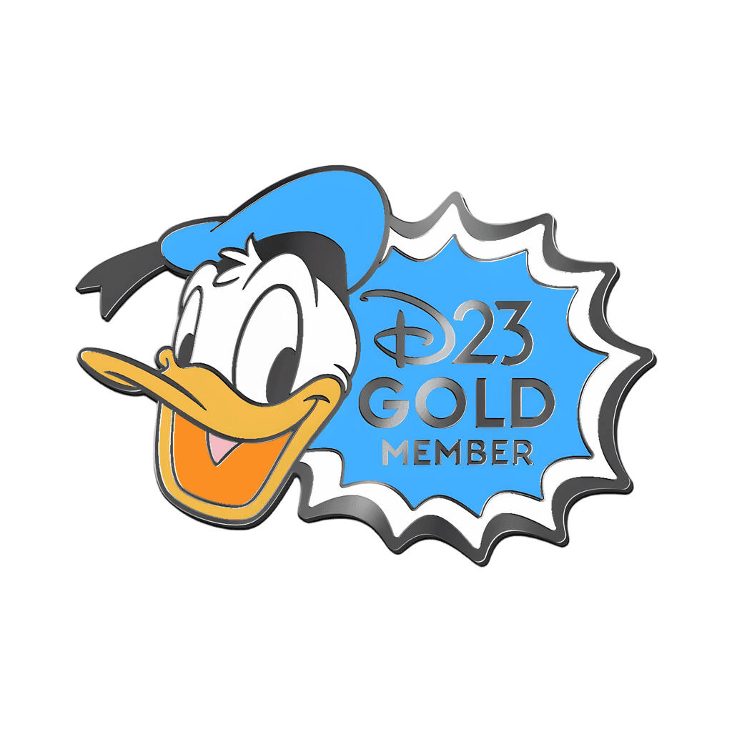 D23-Exclusive Donald Duck ''Gold Member'' Disney pin
