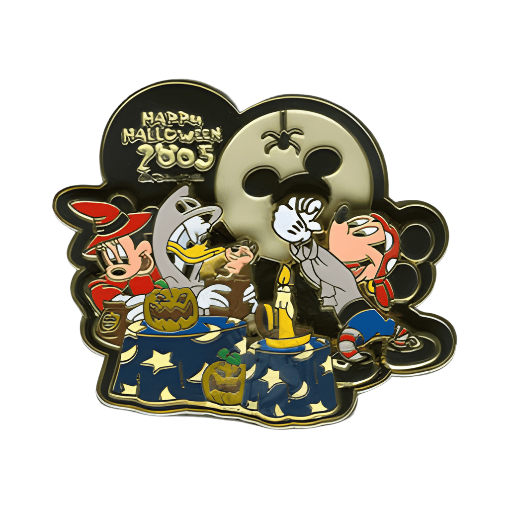 Happy Halloween 2005 - Mickey, Donald, Minnie Disney pin