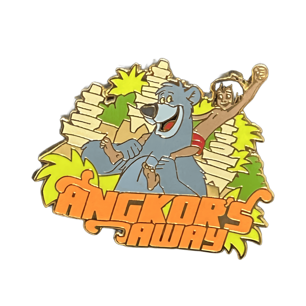 Mowgli and Baloo - Angkor’s Away Disney pin