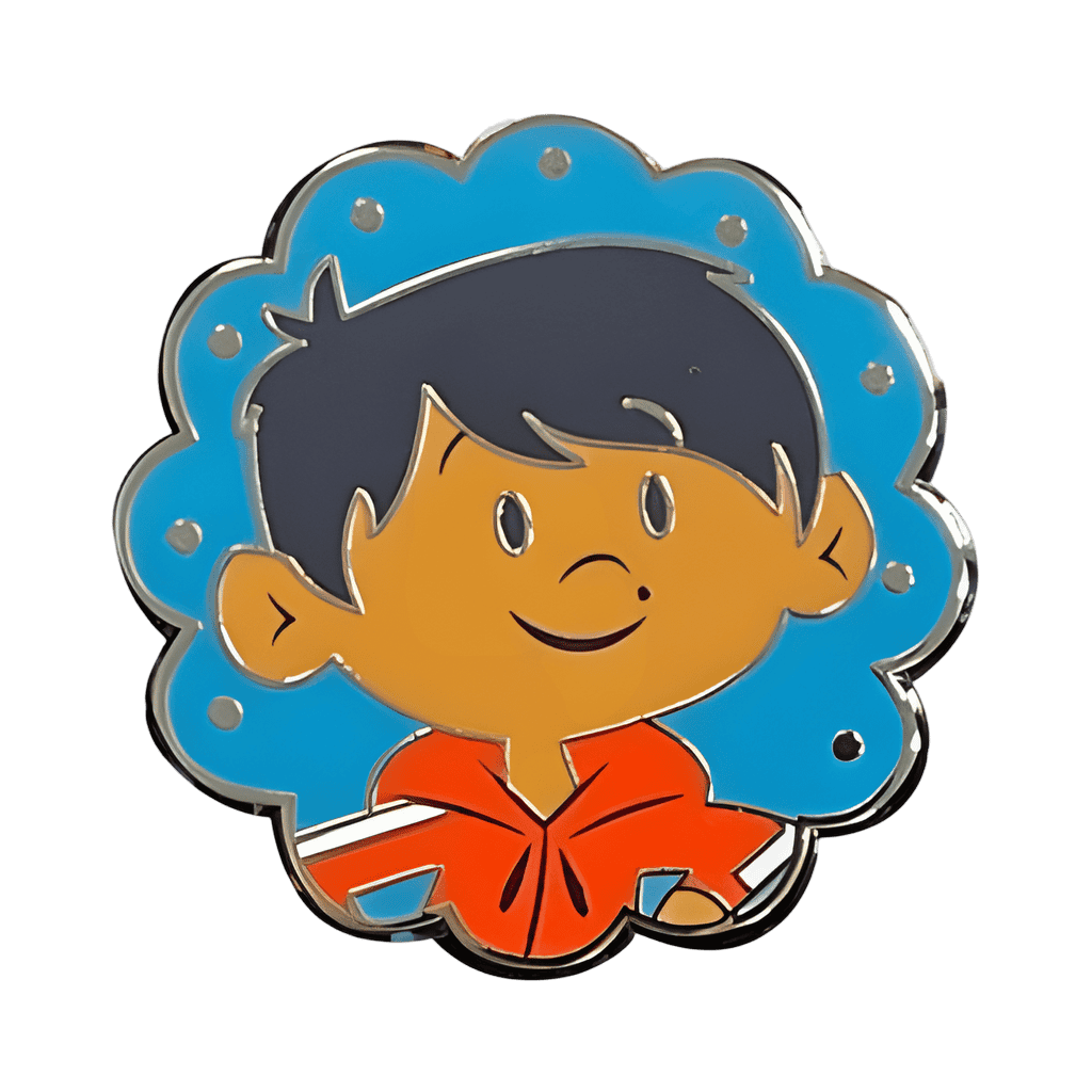 Miguel on Flower Disney pin