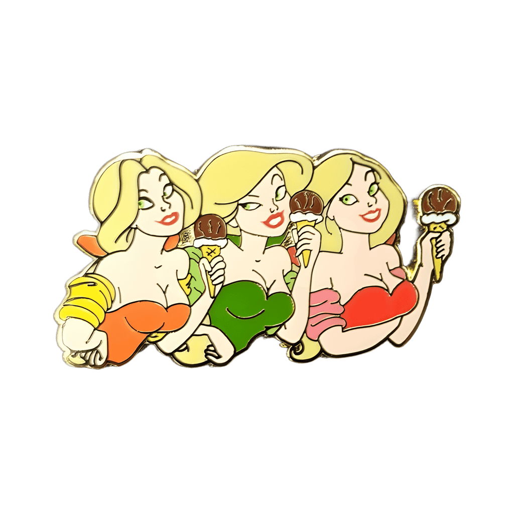 Claudette, Laurette and Paulette Disney pin