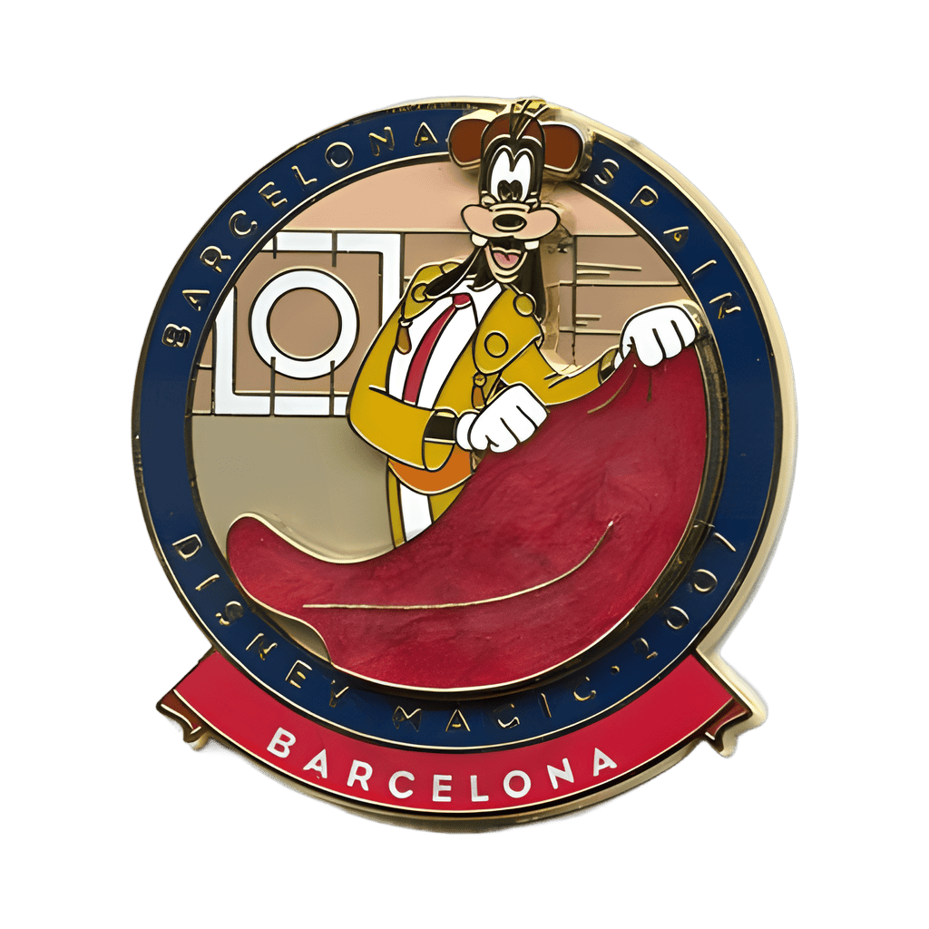 Barcelona, Spain - Matador Goofy Disney pin