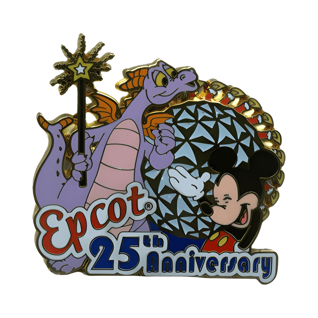 Epcot 25th Anniversary Spinner Disney pin