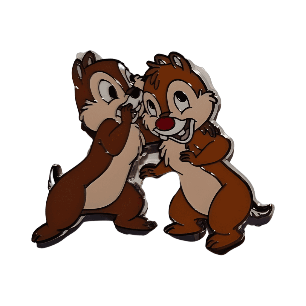 Whispering Chipmunks Disney pin
