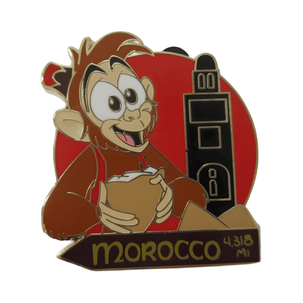 Abu in Morocco Disney pin
