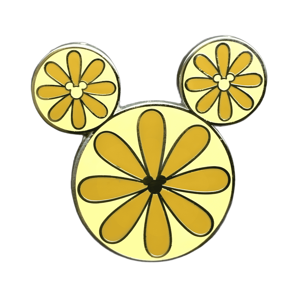 Orange Disney pin