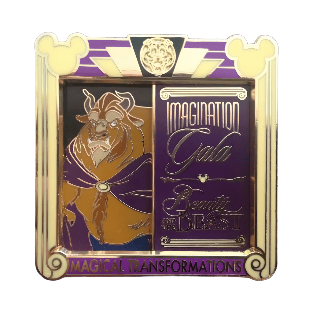 Magical Transformations Boxed Slider Set - Beast to Prince Adam Disney pin