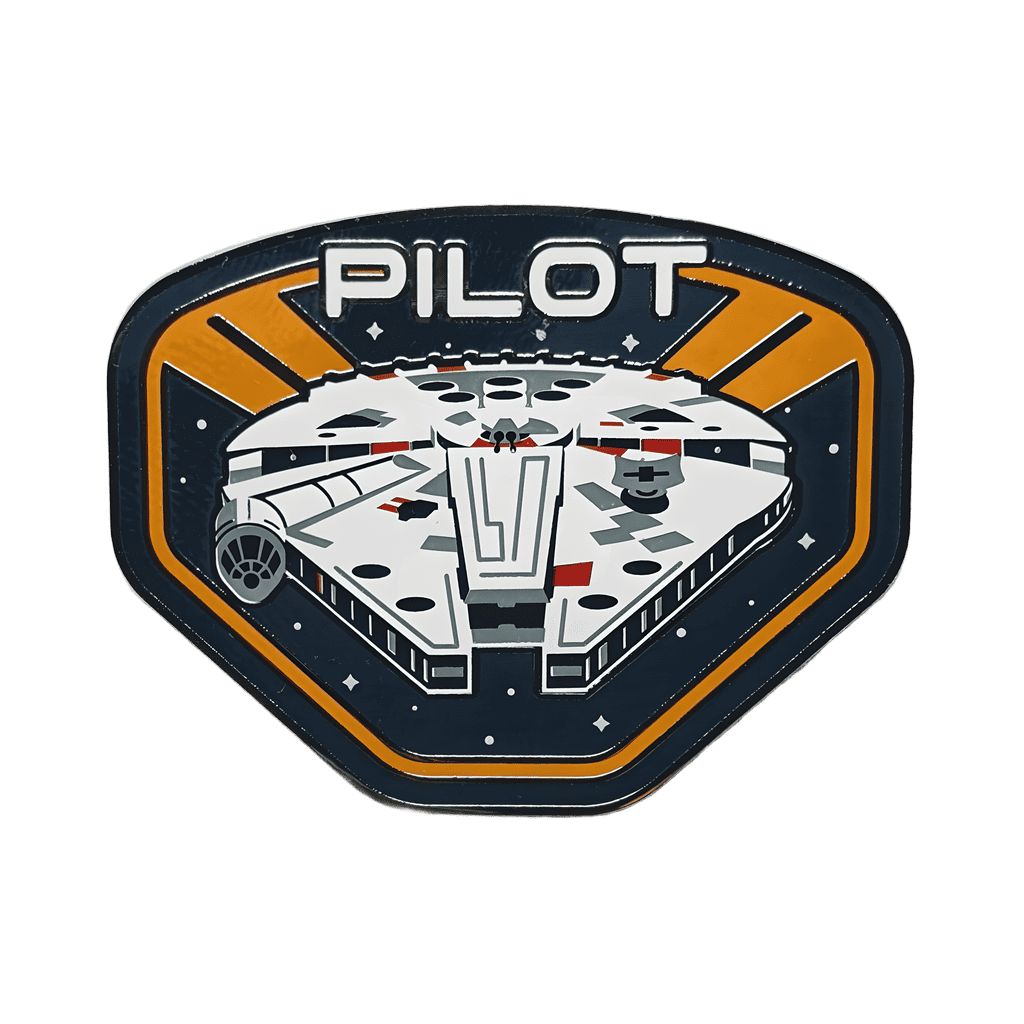 Millennium Falcon Pilot Disney pin