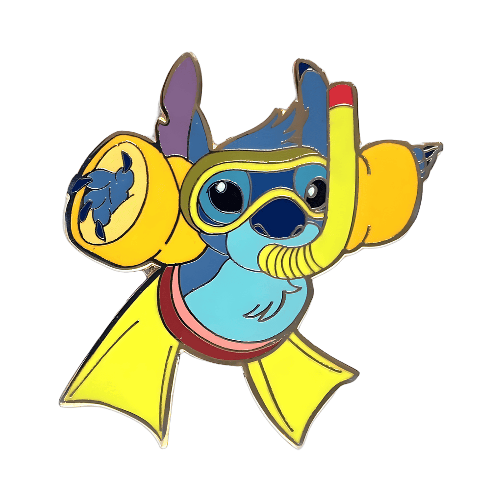 Stitch Snorkeling Disney pin