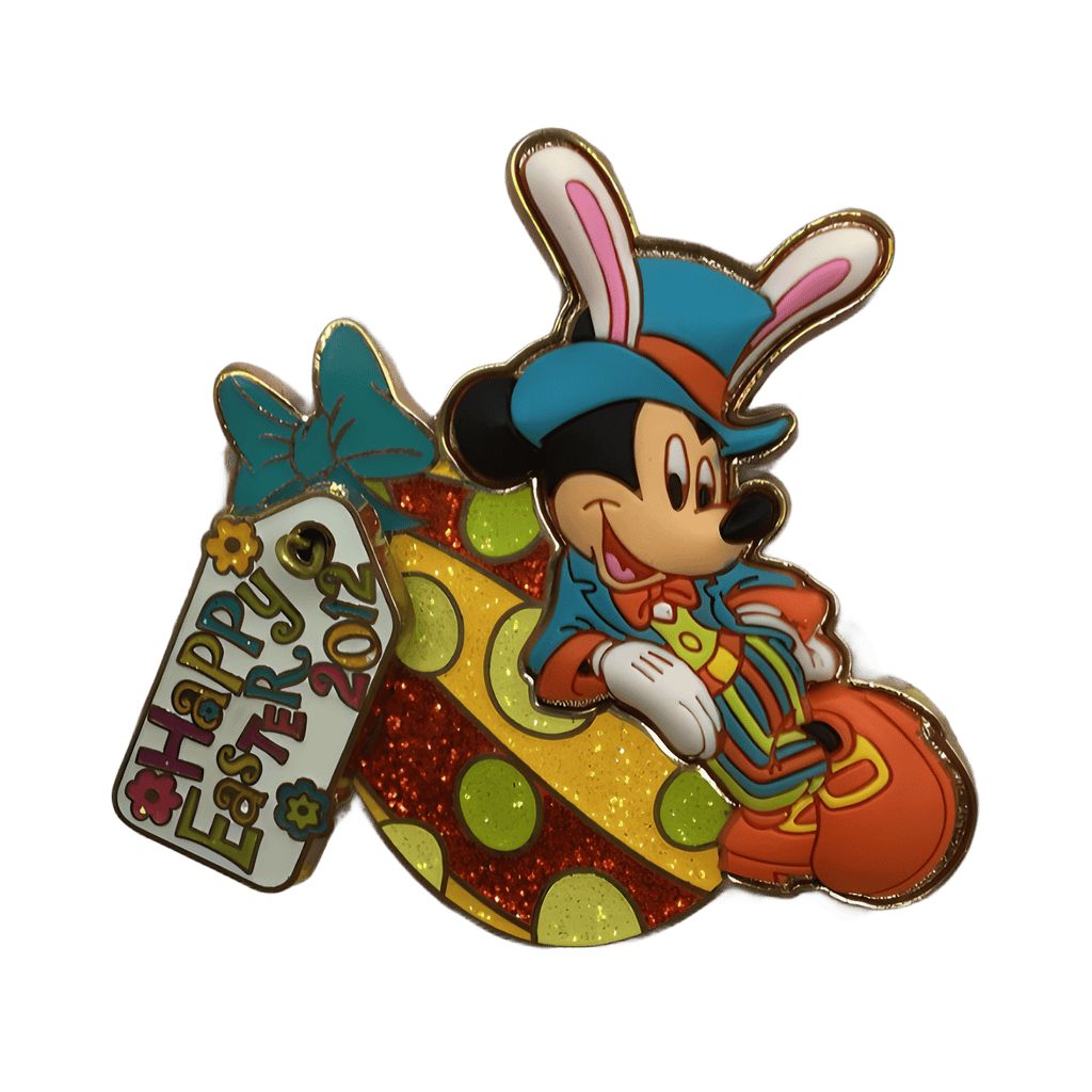 Happy Easter 2012 Mickey Mouse Disney pin
