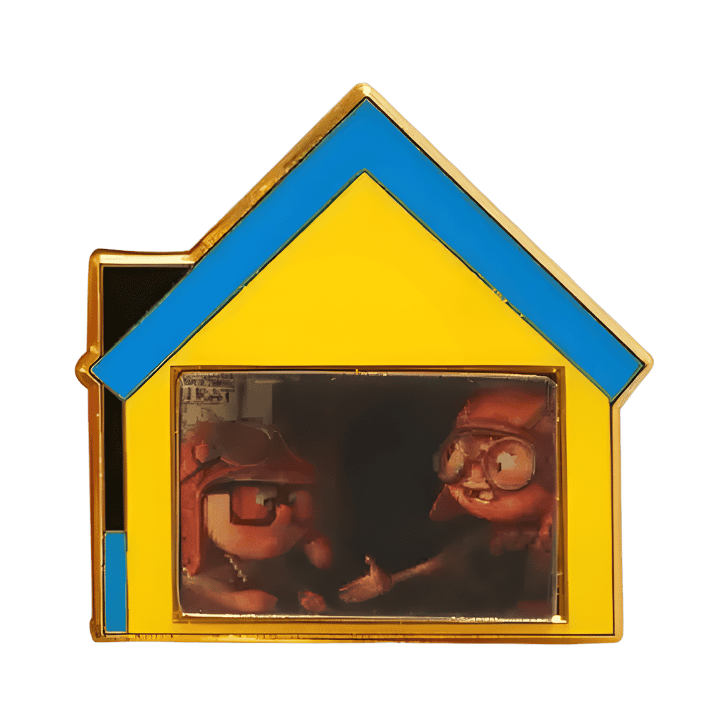 Young Carl & Ellie Disney pin