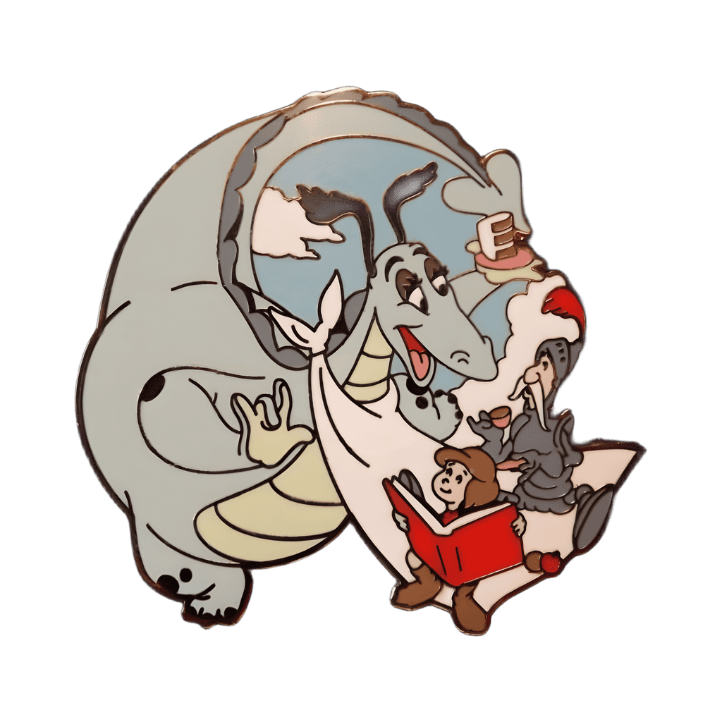 The Reluctant Dragon Disney pin