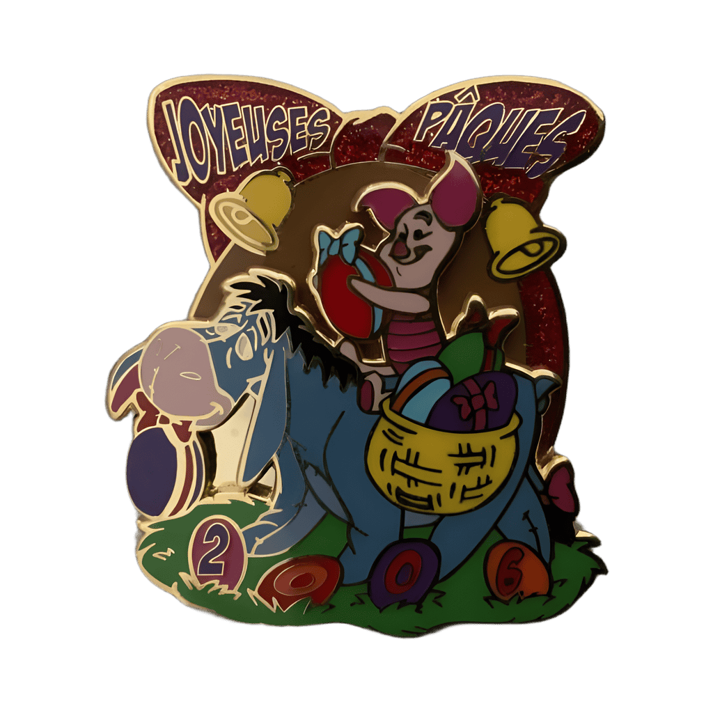 Eeyore & Piglet Disney pin
